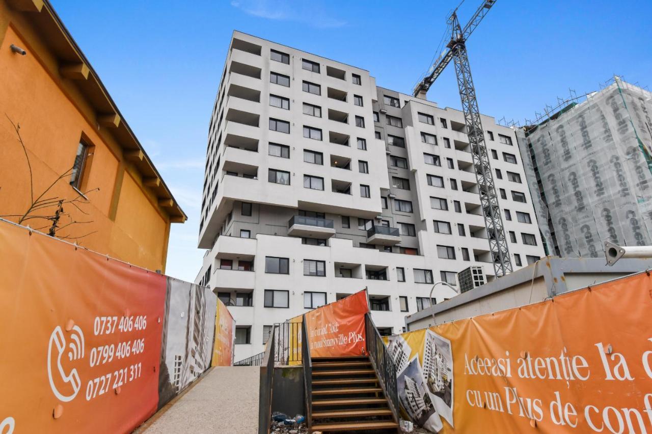 Modern In New Building With Panoramic View Daire Braşov Dış mekan fotoğraf